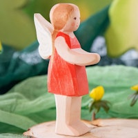 Elfe Sumselinchen Holzfigur 11 cm hoch