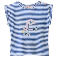 Luftiges T-Shirt Rüschenärmel