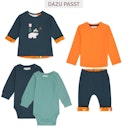 Vorschaubild Robustes Langarmshirt uni