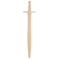 Holzschwert natur groß 65 cm