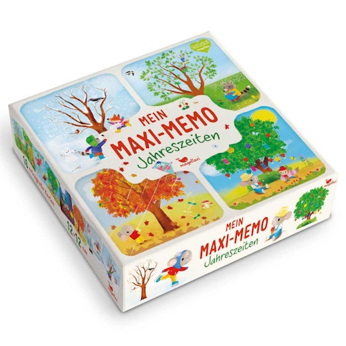 Mein Maxi-Memo Jahreszeiten Gedächtnisspiel ab 3 Jahren