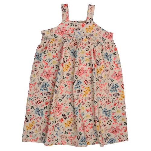 Kleid ohne Arm kleine Blumen