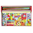 Vorschaubild Bastelkoffer pink 400 Teile ab 5 Jahren