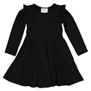 Vorschaubild Ausgestelltes Kleid mit Volantärmeln