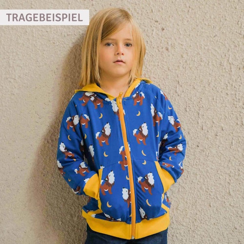 Jacke Maxomorra Kapuze langarm Motiv