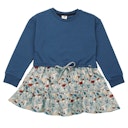 Vorschaubild Sweatkleid mit Musselin