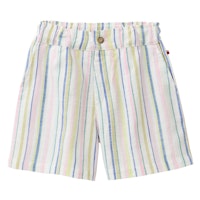 Bunt gestreifte Shorts