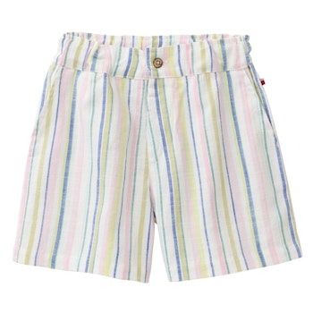 Bunt gestreifte Shorts