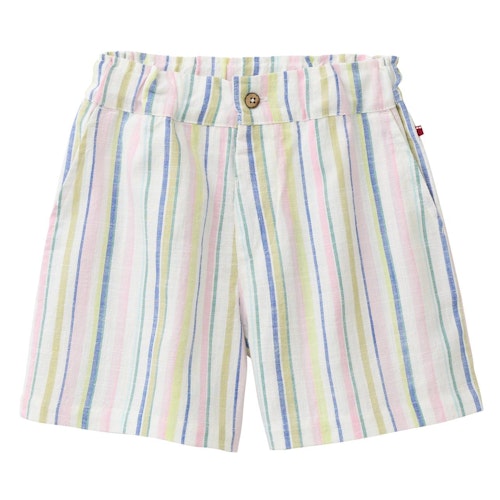 Bunt gestreifte Shorts
