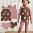 Vorschaubild Pyjama Shirt langarm Streifen