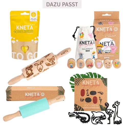 Gelbe Knete ab 1 Jahr, 100g Beutel