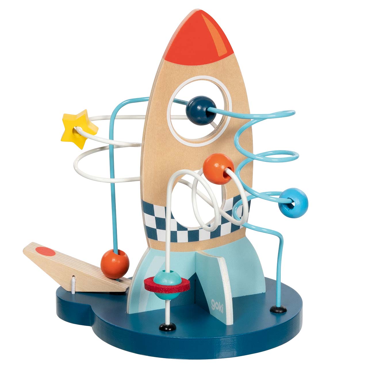 Motorik-Schleife Weltall Rakete