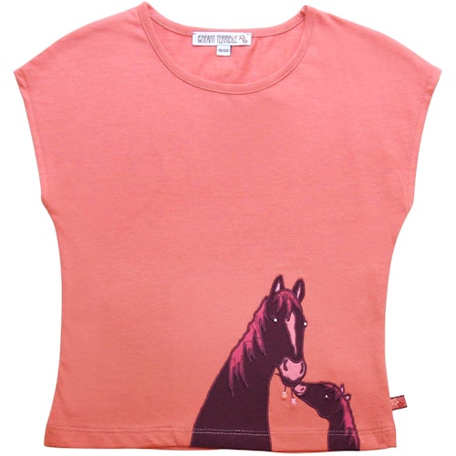 Sommer Shirt Blumen-Druck