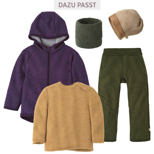 Walkjacke mit Reissverschluss
