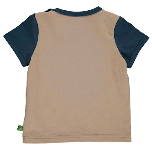 Kurzarm T-Shirt Tiergesicht