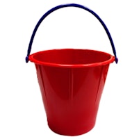 Grosser Sandeimer 2,5 Liter - rot