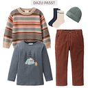 Vorschaubild Pullover People Wear Organic Strick langarm Motiv
