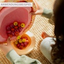 Vorschaubild Stapelstein® Inside 4er Set warm Rainbow pastel classic