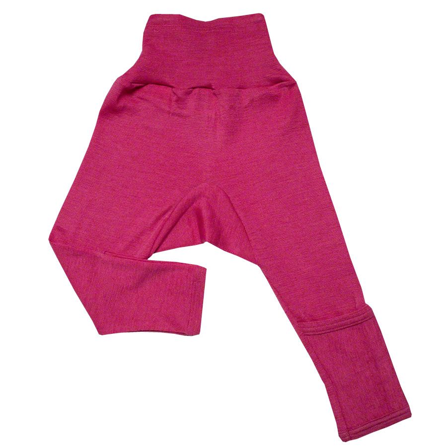 Leggings Cosilana Wolle/Seide mitwachsend lang Uni