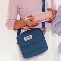 Tasche Midi für Kinderkamera blau