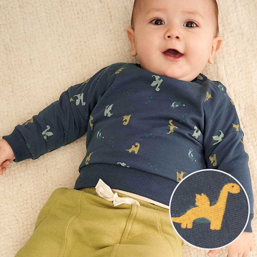 Cooles Baby Sweatshirt Häuschen