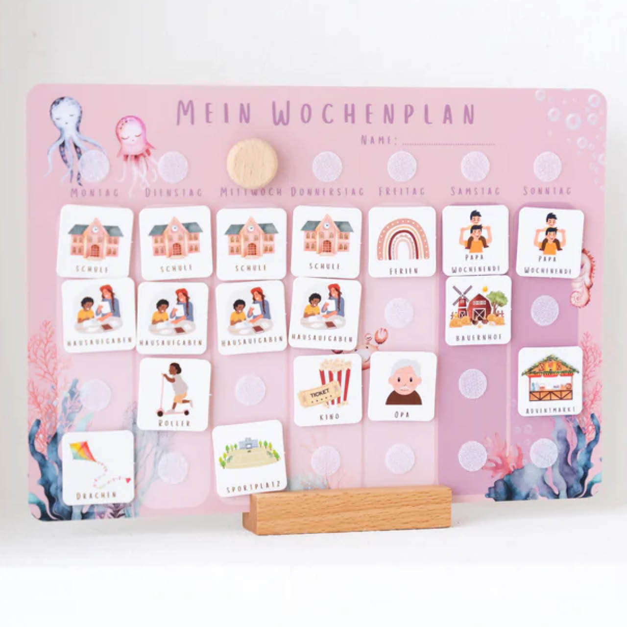 Wochenplaner Unterwasser inkl. 420 Symbole