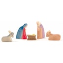 Vorschaubild MINIATUR Heilige Familie 5 Teile 6,5 cm hoch für Weihnachtskrippe