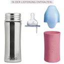 Vorschaubild Pura kiki Babyflasche mitwachsend ab 3 Monate altrosa