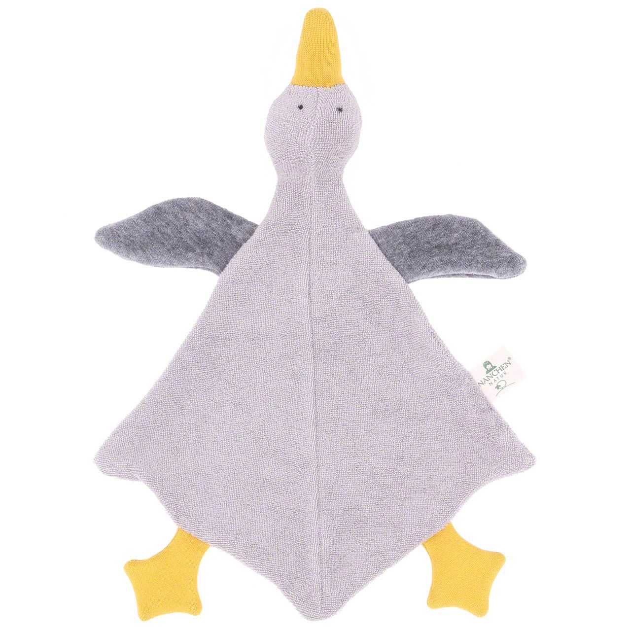Bio Schmusetuch & Handpuppe Gans „Till“