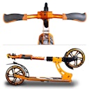 Vorschaubild Alu Scooter ab 6 Jahre 35-100kg 205mm-Rädern Orange