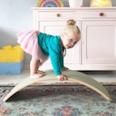 Vorschaubild Vegan Wobbel pro Board transparent recycled Filz grün