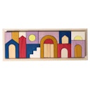 Vorschaubild Baukasten Panorama 24 Steine im Rahmen