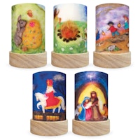 5 Lampenschirme für Toverlux Laterne Het Wol Feetje - Feiertage