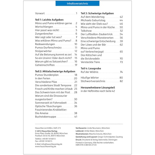Besser lesen - Klasse 3 Leseübungsheft