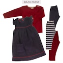 Vorschaubild Wendekleid Cord Retro