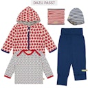 Vorschaubild Wendejacke Kapuze Ringel