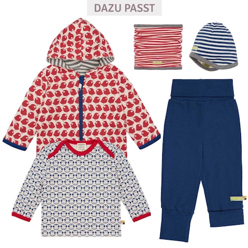 Wendejacke Kapuze Ringel