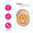 Vorschaubild Knetstempel Holz 6er-Set Zootiere