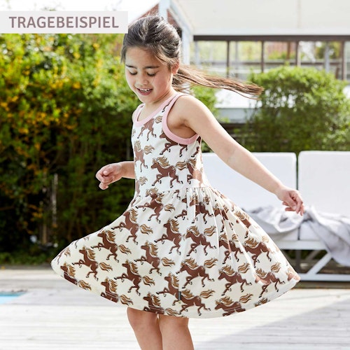 Ärmelloses Flatterkleid Gemüse