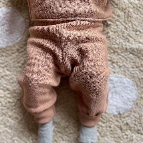 Baby Hose aus Merino-Feinstrick