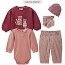 Vorschaubild Weicher Body langarm rosa Pünktchen