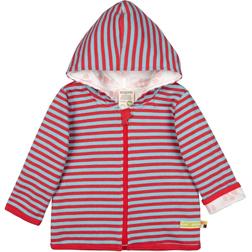 Wendejacke Kapuze Ringel
