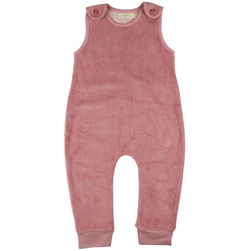 Rosa warmer Baby Strampler