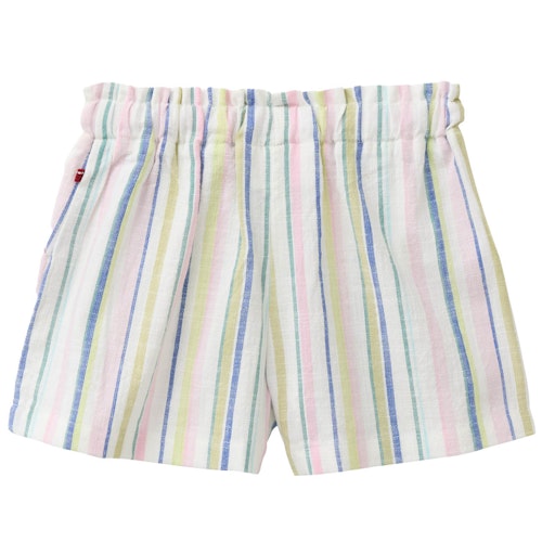 Bunt gestreifte Web-Shorts