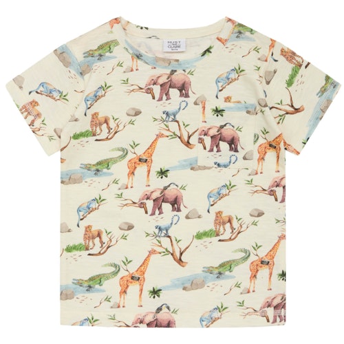 Leichtes Shirt kurzarm Skater Krokodile