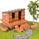 Vorschaubild Steinbaukasten Hühnerstall 30tlg für Kinder ab 6 Jahren