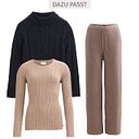 Vorschaubild Pullover People Wear Organic Strick langarm