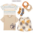Vorschaubild Leichte Jersey Blätter Shorts