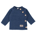 Vorschaubild Babypullover Wollplüsch mit seitlichen Knöpfen