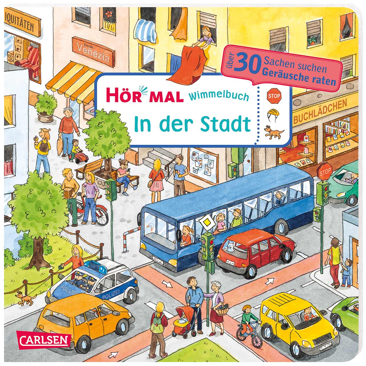 Hör mal Wimmelbuch in der Stadt ab 2 Jahre